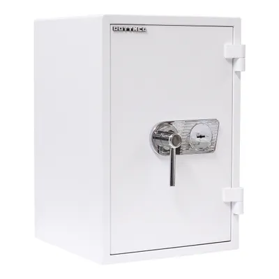 Obrázok produktu pre Rottner Atlas 65 EN-1 ohňovzdorný trezor biely | Trezorový zámok na kľúč | 44 x 65.5 x 43 cm