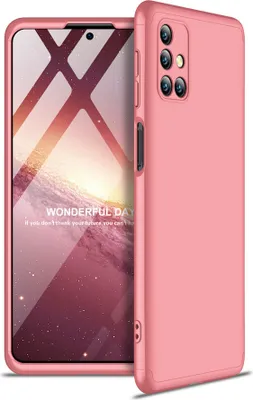 Produktbild von Für Samsung Note 20/Anmerkung 20 Ultra/M31S Handyhülle 360 Grad Full Protection Case Rosengold