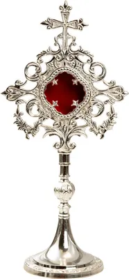 Produktbild von Reliquiar versilbert H 34 cm