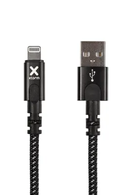 Produktbild von Xtorm Original USB to Lightning cable (3m) schwarz, Schwarz, USB A, Lightning, 3 m, Männlich, Männlich