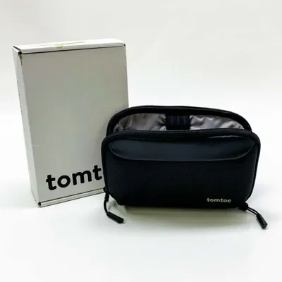 Zdjęcie produktu dla torba na akcesoria tomtoc torba na kable, torba na akcesoria elektroniczne torba na akcesoria do laptopa torba na kable torba na akcesoria podróżne etui na adapter, ładowarkę, kabel, dysk twardy
