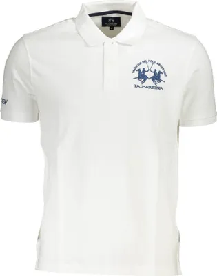 Produktbild von LA MARTINA Herren KURZARM-POLOSHIRT Weiß XMP003PK031_A78FD1B_BIANCO0000 : Größe - M Größe: M