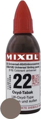 Produktbild von MIXOL® Abtönkonzentrat 22 Oxyd tabak 20 ml
