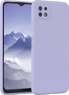 Produktbild von EAZY CASE - TPU Hülle für Samsung Galaxy A22 5G, TPU Case stoßfeste Handyhülle, weiches Cover mit Kameraschutz, Silikonhülle in Lila