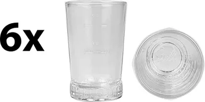 Produktbild von Stolichnaya Vodka Longdrik Gläser glas S Glas - 6x 0,3l geeicht