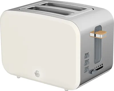 Produktbild von Swan ST14610 Toaster, Edelstahlgehäuse, Stoppfunktion, Auftaufunktion