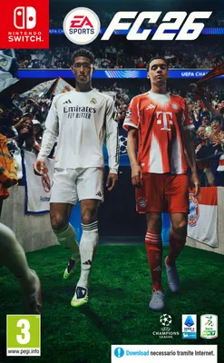 Immagine prodotto di Electronic Arts EA SPORTS FC 26, Nintendo Switch, Modalità multigiocatore, E (senza restrizioni), Download