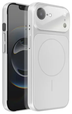Image de Avizar, coque Magsafe pour iPhone 16 avec protection d'objectif en verre trempé, couleur gris