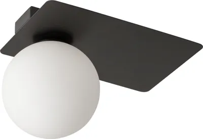 Immagine prodotto di Lampada da soffitto Argon bianco e nero 1xG9x12W in metallo, dimensioni: 19x25x17 cm, IP20, Sigma Lighting