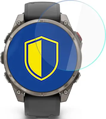 Produktbild von Hybridglas für Garmin Fenix 8 Pro AMOLED 47 mm, 3mk Watch Protection, 3 Stück