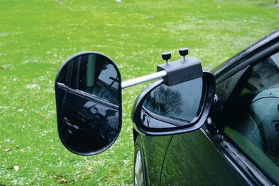 Produktbild von EMUK Caravanspiegel 100994 beidseitig Aluminium Gummi