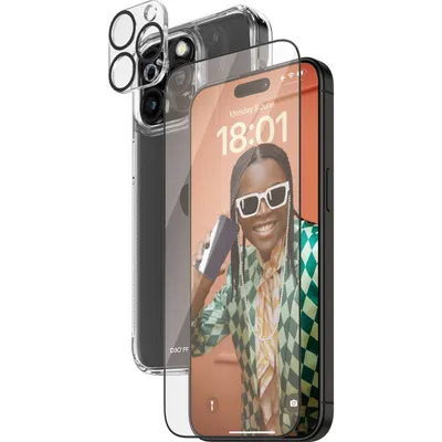 Produktbild von PanzerGlass iPhone 15 Pro Max 3-in-1 Pack