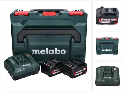 Productafbeelding van Metabo Basic - Set 18V, 2 x 4.0 Ah accu's + oplader