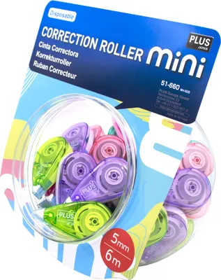 Image de PLUS JAPAN Rouleau correcteur Mini Pastel Candy Jar 5 mm x 6 m