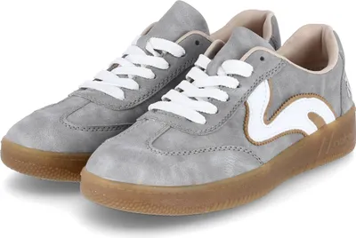 Produktbild von Rieker Damen Low Sneaker Grau Synthetik vegan Größe: 39