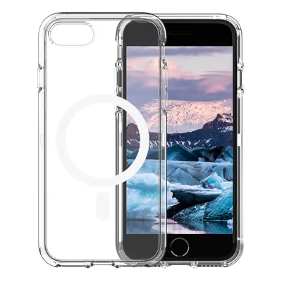 Immagine prodotto di dbramante1928 Iceland Pro - Cover posteriore per cellulare - compatibile con MagSafe - in plastica - trasparente come il ghiaccio - per Apple iPhone 8, SE (seconda generazione), SE (terza generazione)