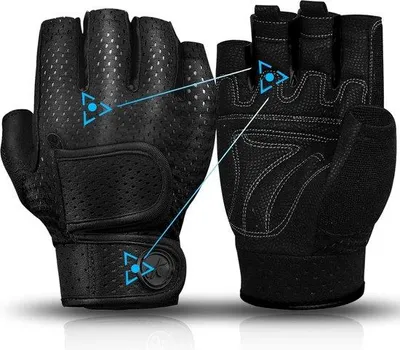 Productafbeelding van Famanu fitnesshandschoenen: comfortabel en beschermend - zwart