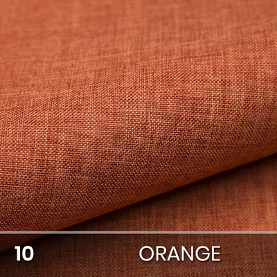 Produktbild von Teker Torino Polsterstoff Möbelstoff Meterware - Orange