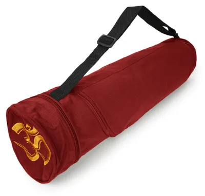 Produktbild von yogabox Yogatasche OM Baumwolle - bordeaux 91 x 15 x 15 cm