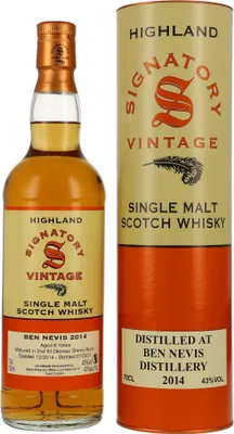 Produktbild von Ben Nevis 8 Jahre - 2014/2023 - Signatory Vintage - Oloroso Sherry Butt - Single Malt Scotch Whisky