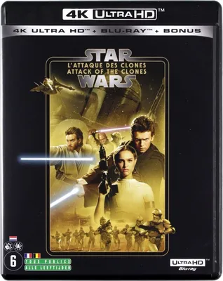 Produktbild von Star Wars: Episode II - Angriff der Klonkrieger 4K [2xBLU-RAY+BLU-RAY 4K]