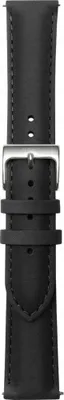 Image de Withings - Pulseira cabedal 20mm (noir/acier)