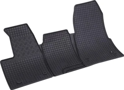 Obrázok produktu pre Gumové autokoberce Ford Transit Custom 2018-2023 (predné, 2 aj 3 miesta, automat)