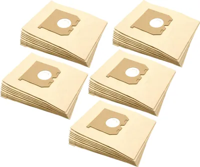 Produktbild von vhbw 50x Staubbeutel kompatibel mit AEG Electrolux Z1623, Z1624, Z1625, Z1626, Z1627, Z1628, Z1629, Z1630 Staubsauger - 23cm x 18cm Sandfarben