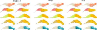 Produktbild von 30 Balzer Trout Collector Forellen Jigs Mix3 7cm 1,5g - Kunstköder Set