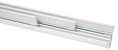 Produktbild von Gardinia Flächenvorhangschiene Komfort Komplett-Set 3-läufig weiß 170cm, 170 cm,
