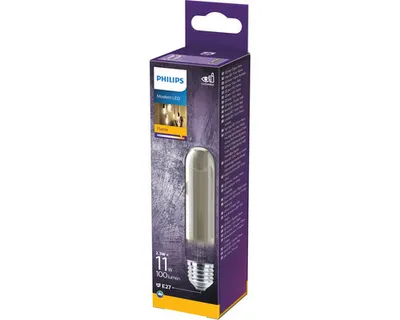 Zdjęcie produktu dla Philips Żarówka żarnikowa przydymiona 11 W T32 E27, 2,3 W, 11 W, E27, 100 lm, 15000 h, Flame
