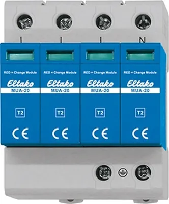 Produktbild von Eltako Modularer MUA-20 Überspannungsableiter Typ 2 28380003