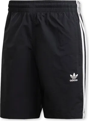 Produktbild von adidas 3-Stripes Swim Short Gr.S schwarz (ED6045)