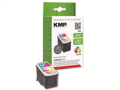 Immagine prodotto di KMP C58 ink cartridge 1 pc(s) Cyan, Magenta, Yellow