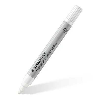 Produktbild von Flüssige Kreidemarker Staedtler Lumocolor 344 10 Stücke Weiß
