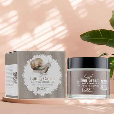 Immagine prodotto di Jigott - Snail Lifting Cream - Crema rassodante con mucina di lumaca - 70 ml