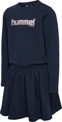 Produktbild von Hummel hmlARIA DRESS L/S - BLACK IRIS, Größe:104