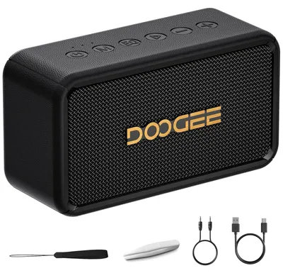 Obrázek produktu pro Přenosný Bluetooth reproduktor, maximální výkon 80 W, vodotěsný (stupeň krytí IP67), černý
