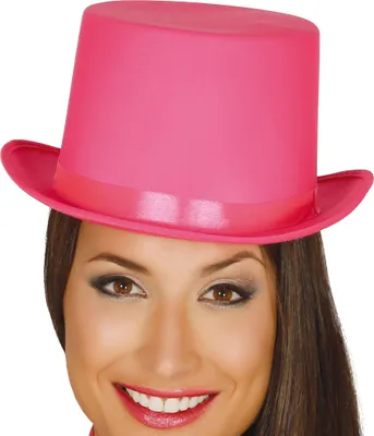 Obrázok produktu pre Klobúk pre kúzelníka v ružovej farbe od spoločnosti Clownhut
