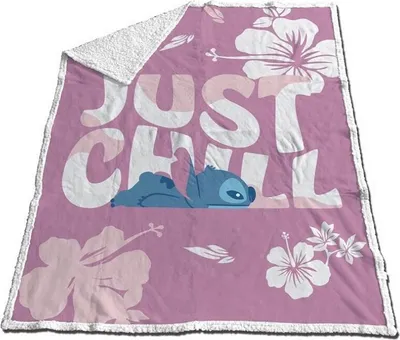 Zdjęcie produktu dla Plaid 130x170 cm Stitch (Lilo & Stitch)