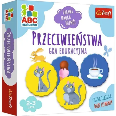 Produktbild von TREFL 01943 Gra Przeciwień stwa ABC Malucha