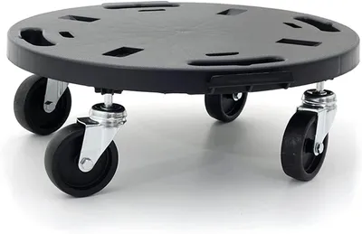 Immagine prodotto di Carrello sottovaso sposta tutto tondo piano 40 cm con ruote portata Max 200 Kg