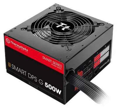 Obrázek produktu pro Thermaltake Smart DPS G, 500 W, 100 - 240 V, 600 W, 47 - 63 Hz, 8 A, Aktivní