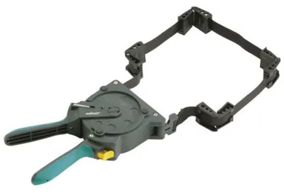WOLFCRAFT Zwingen WOLFCRAFT Zwinge Einhand 5 m mit Ratschenmechanismus und 4 Kunststoffbacken