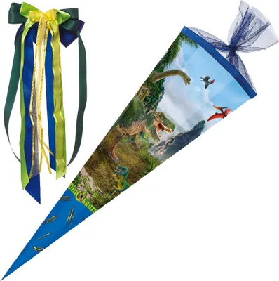 Produktbild von Nestler Schultüte Schleich Dinosaurs 85 cm mit Schleife