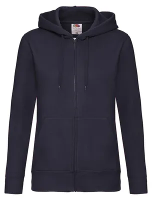 Produktbild von Fruit of the Loom - "Premium" Sweatjacke für Damen LT1760 (XS) (Marineblau)