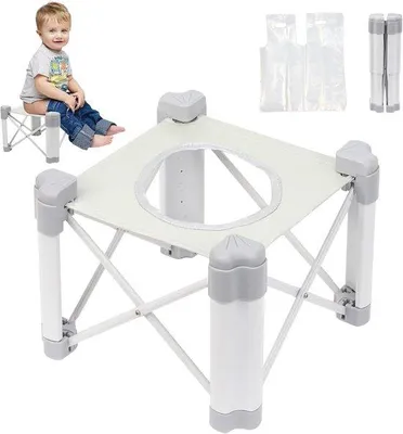 Produktbild von Famanu faltbares Kinderpotty für unterwegs - tragbar und kompakt