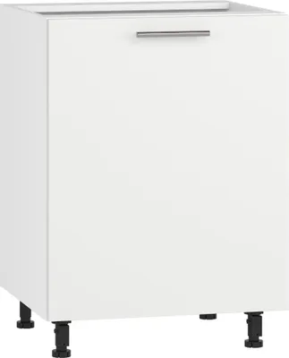 Image de Meuble de cuisine sur pied 60 VENTO D-60/82 blanc mat