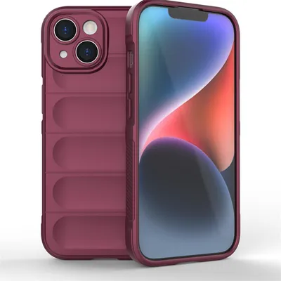 Produktbild von MobyDefend Hülle für iPhone 15 - TPU Gripcase - Lila