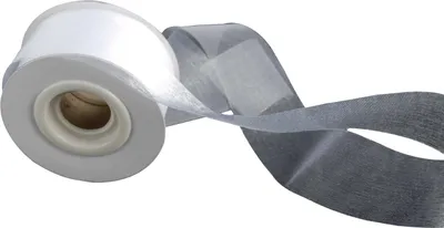 Produktbild von Organzaband 4 cm x 45 m weiss - Organzabänder